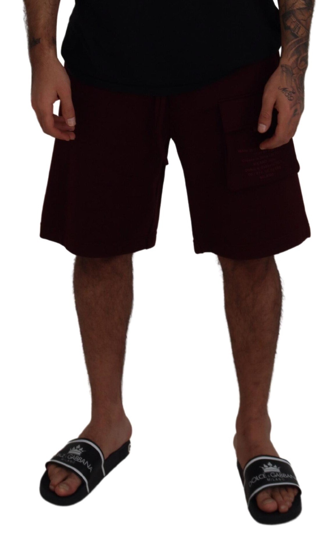 Short cargo bermuda homme marron Dolce & Gabbana