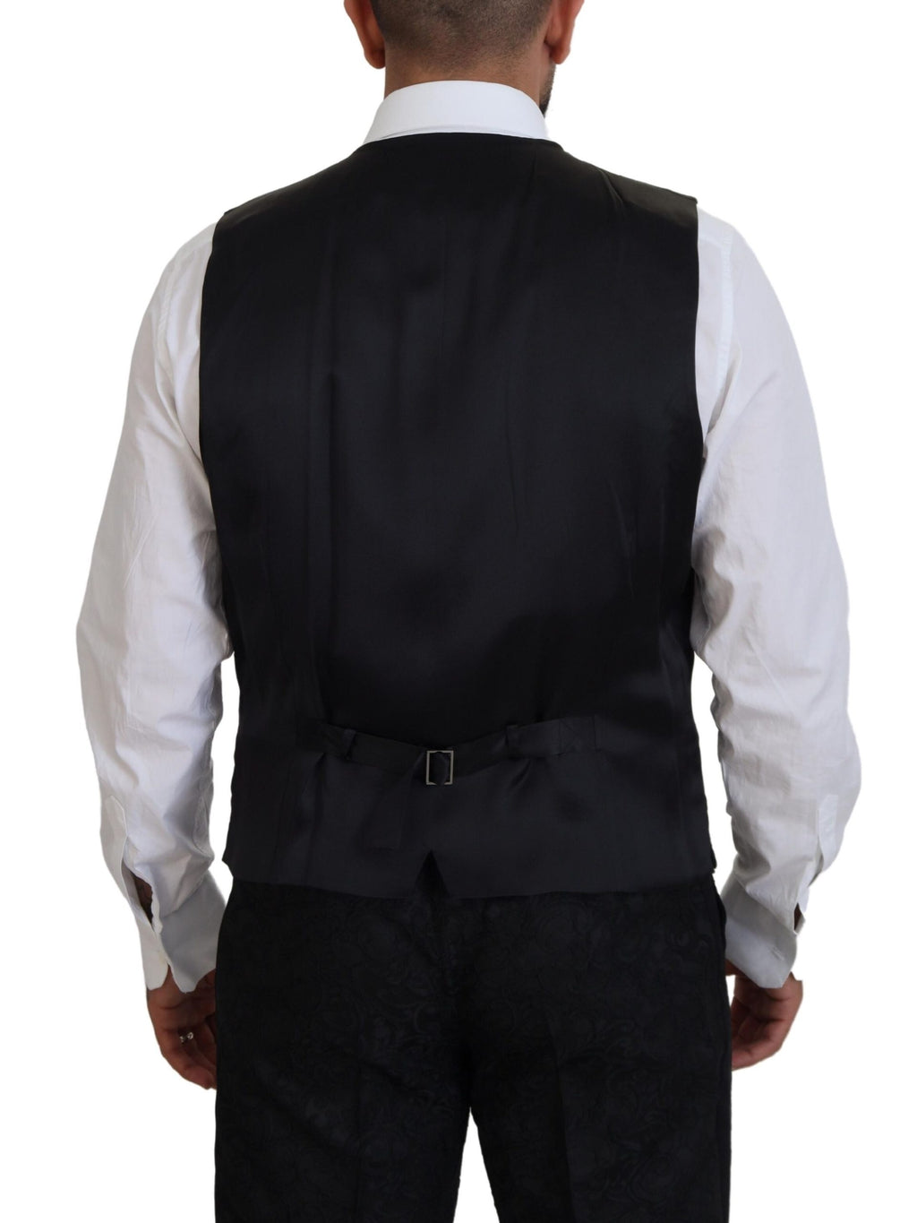 Costume Slim Fit Smoking Dolce & Gabbana Noir Or Fantaisie