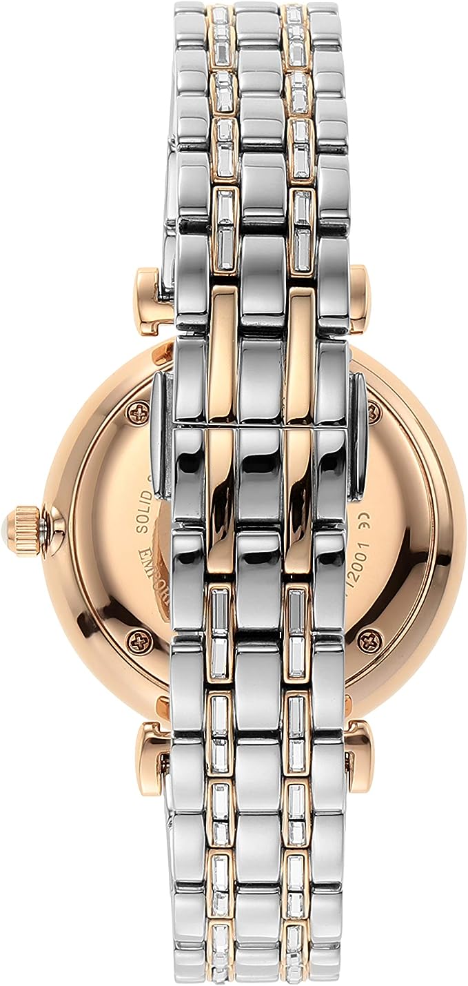 Montre Emporio Armani en acier argenté à quartz