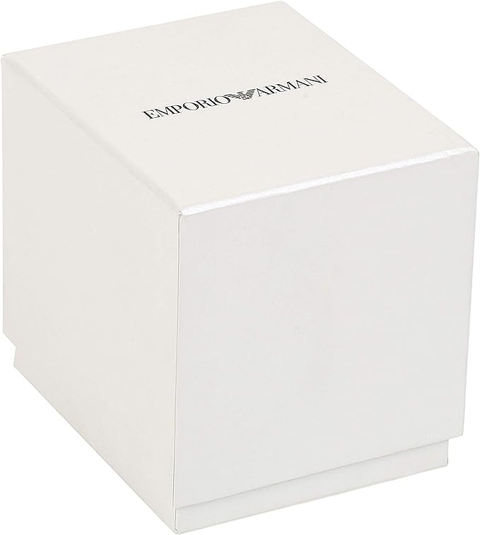 Montre Emporio Armani en acier argenté à quartz