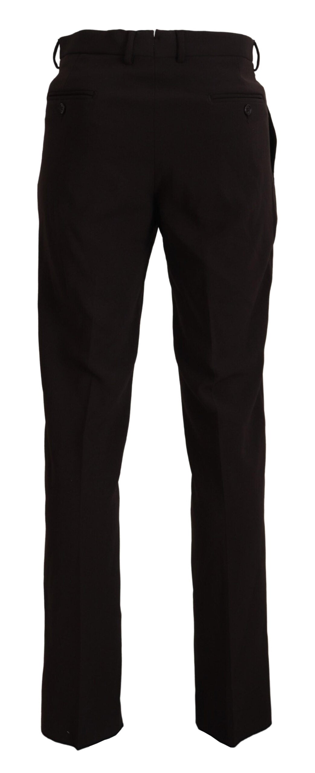 BENCIVENGA Pantalon habillé coupe droite marron pour homme