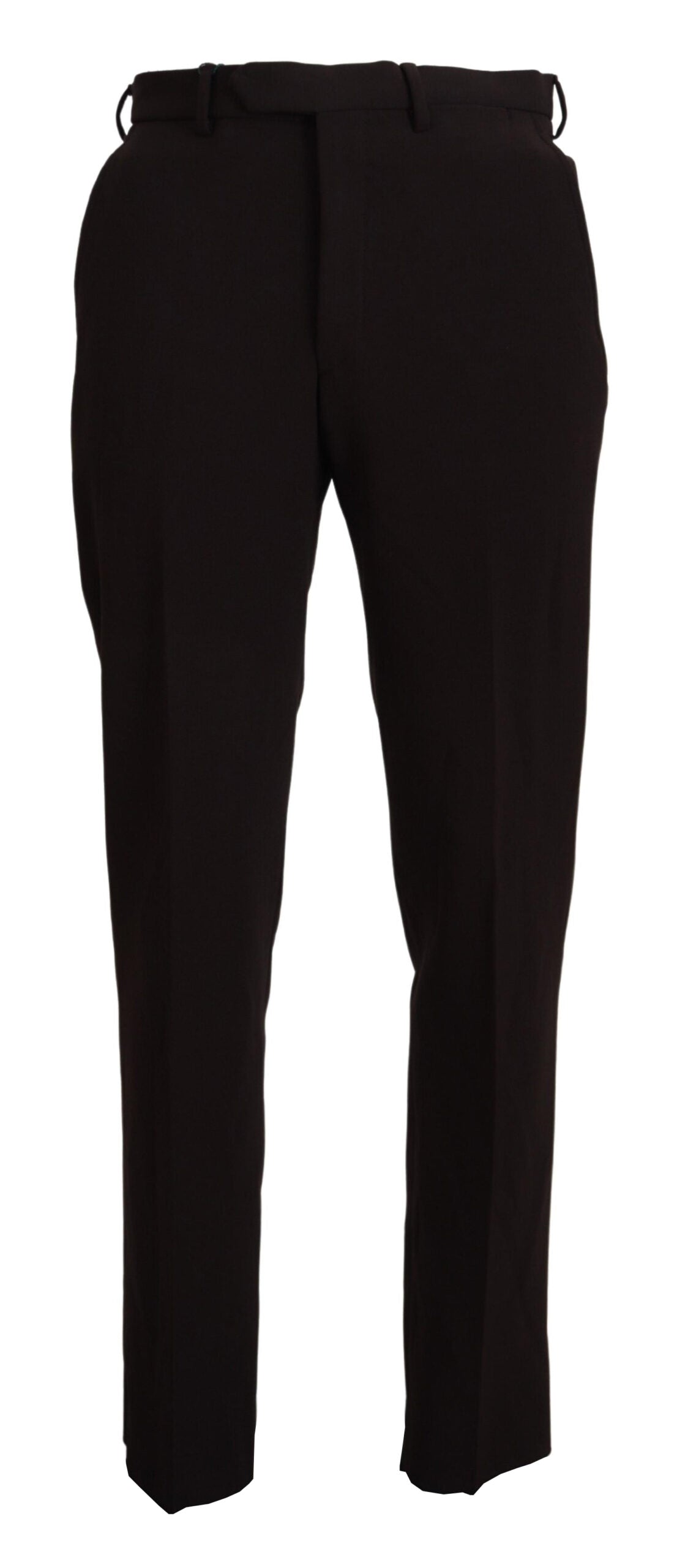 BENCIVENGA Pantalon habillé coupe droite marron pour homme
