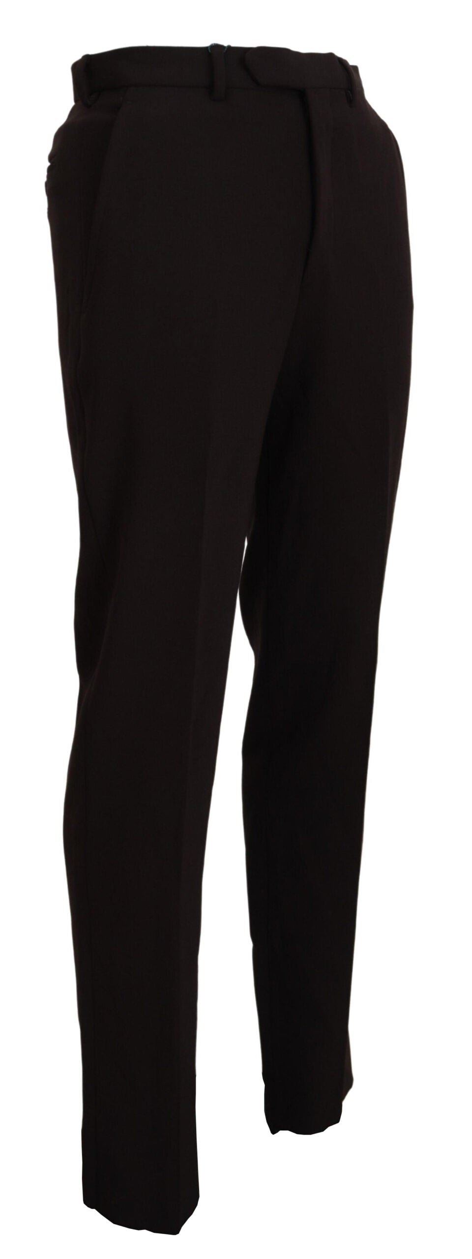 BENCIVENGA Pantalon habillé coupe droite marron pour homme