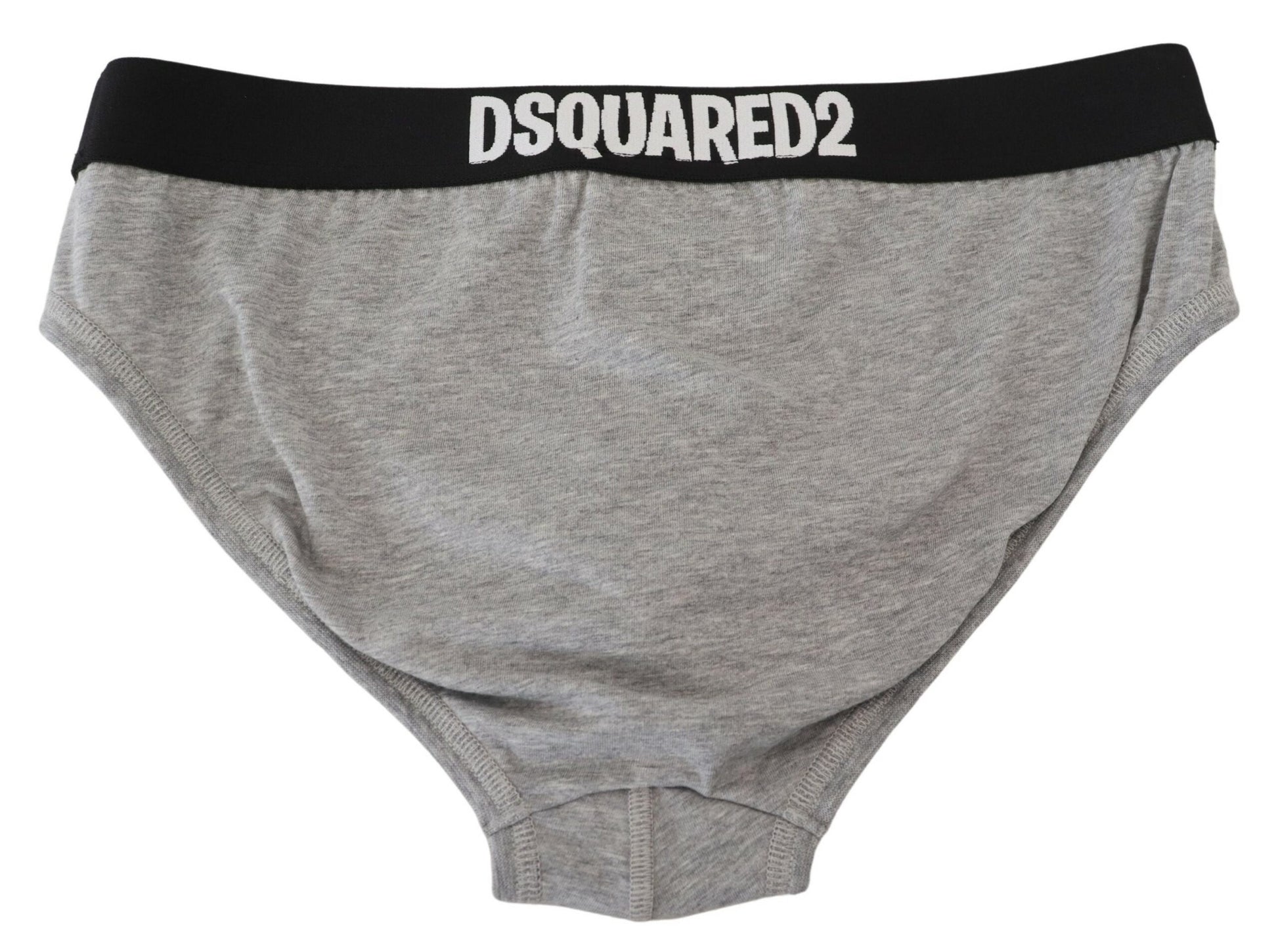 Caleçon Dsquared² DSURF gris en coton stretch pour homme