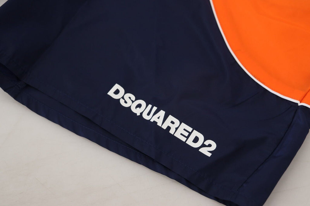 Short de bain Dsquared² multicolore imprimé logo pour homme