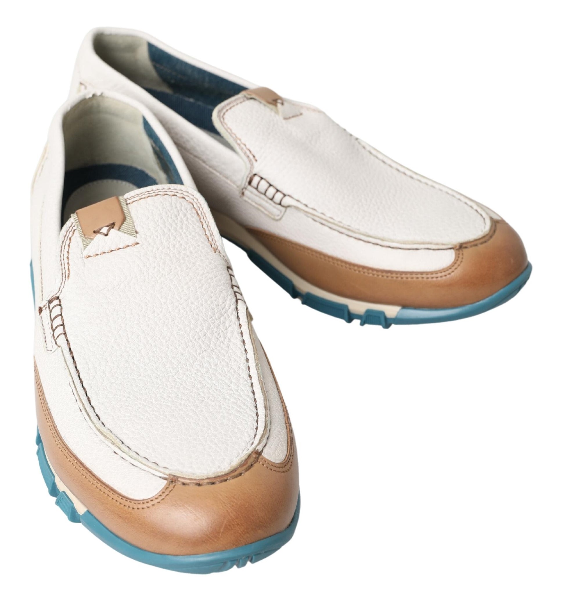 Chaussures mocassins Dolce & Gabbana en cuir blanc