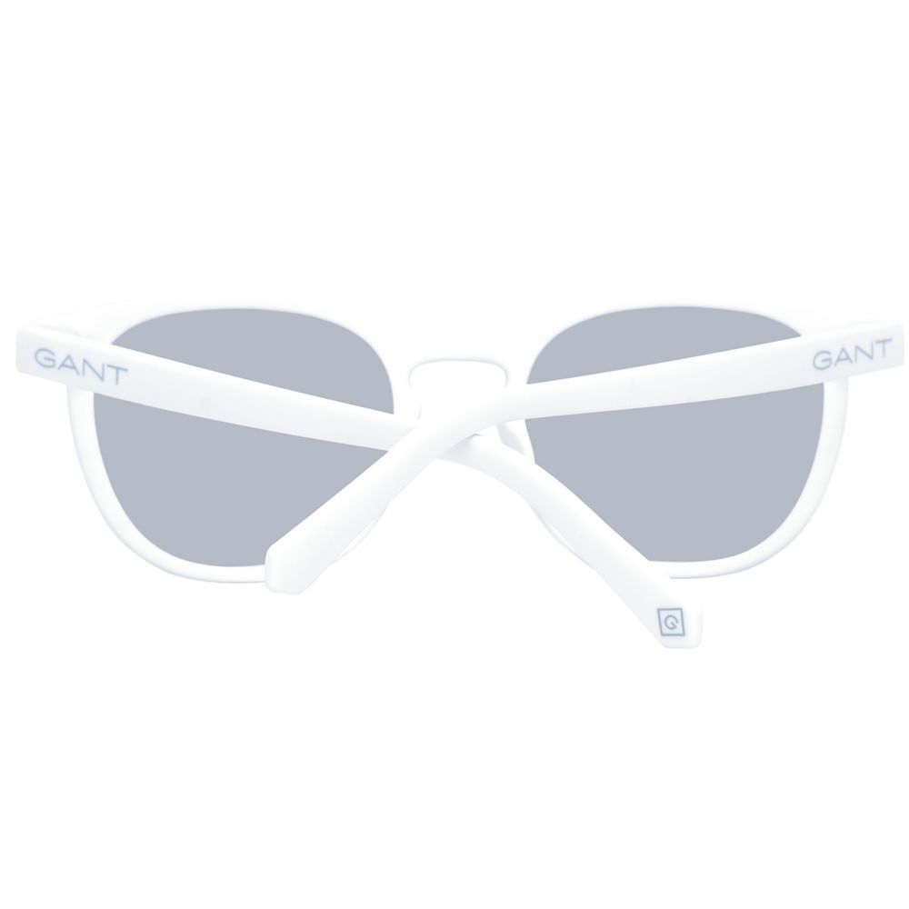 Lunettes de soleil Gant en plastique blanc