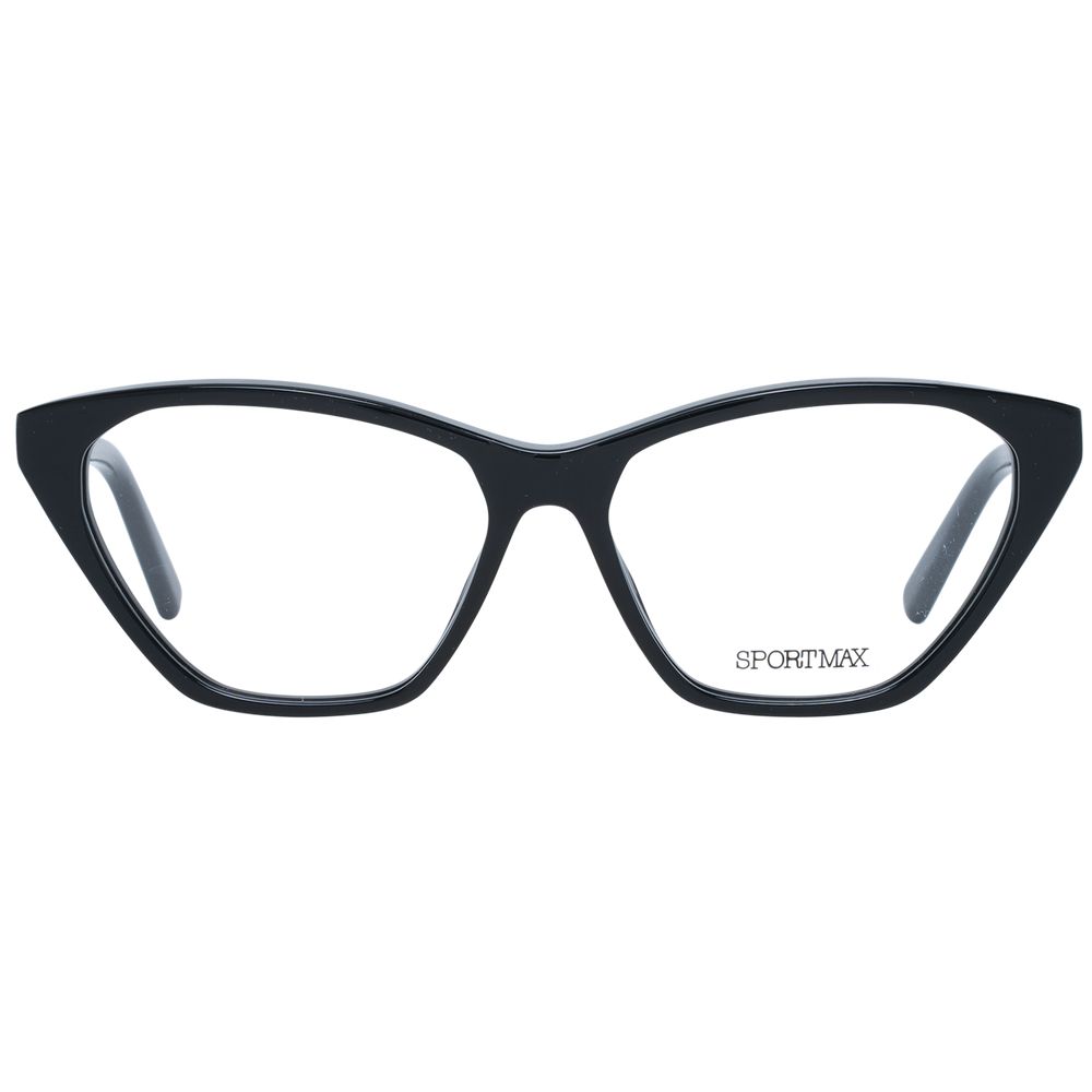 Sportmax Schwarze optische Brillenfassungen für Damen
