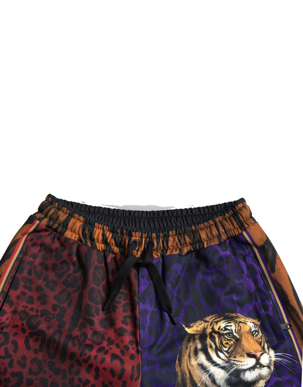Short Bermudas Homme Dolce & Gabbana Imprimé Tigre Multicolore