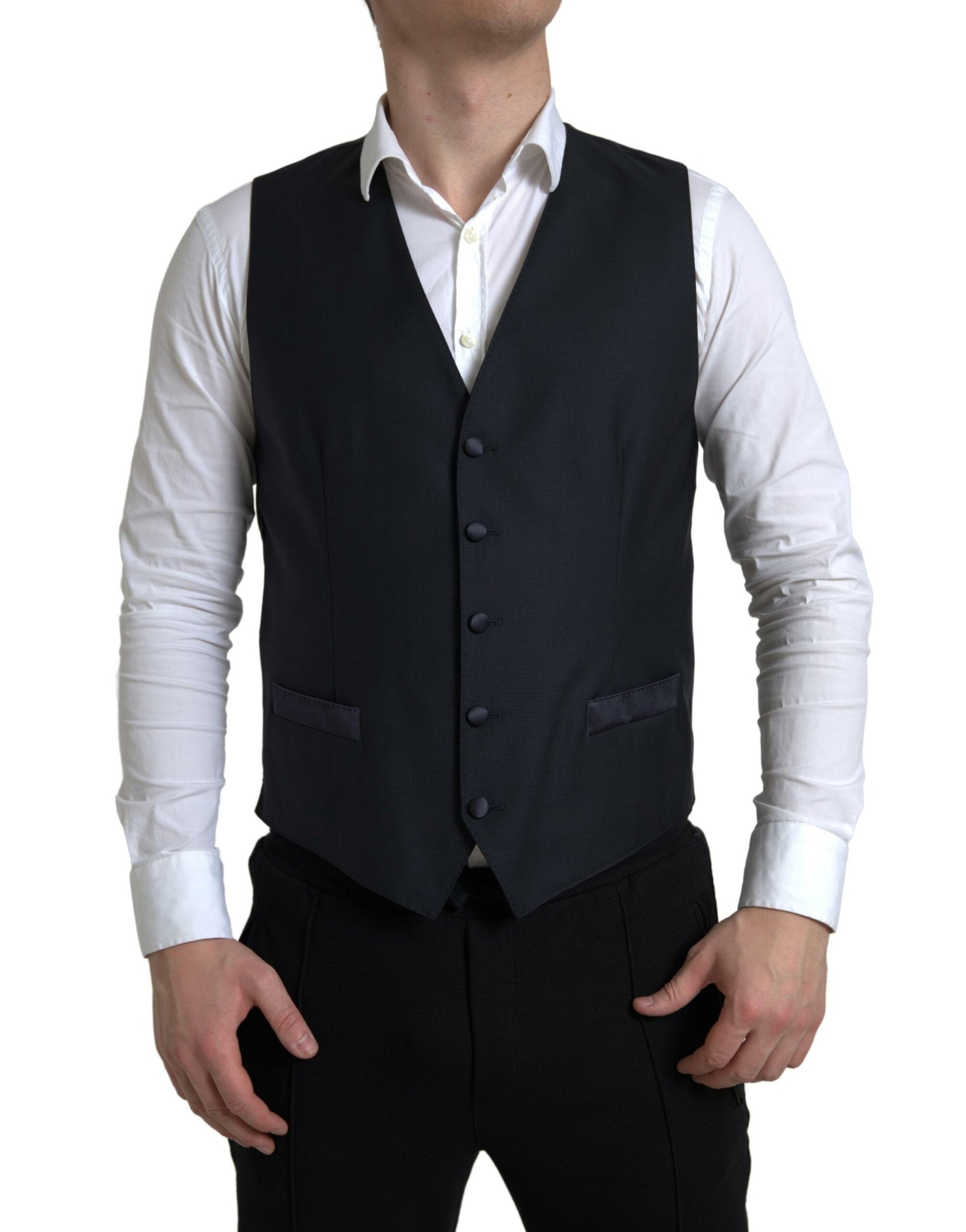 Costume MARTINI Dolce & Gabbana bleu deux pièces à simple boutonnage