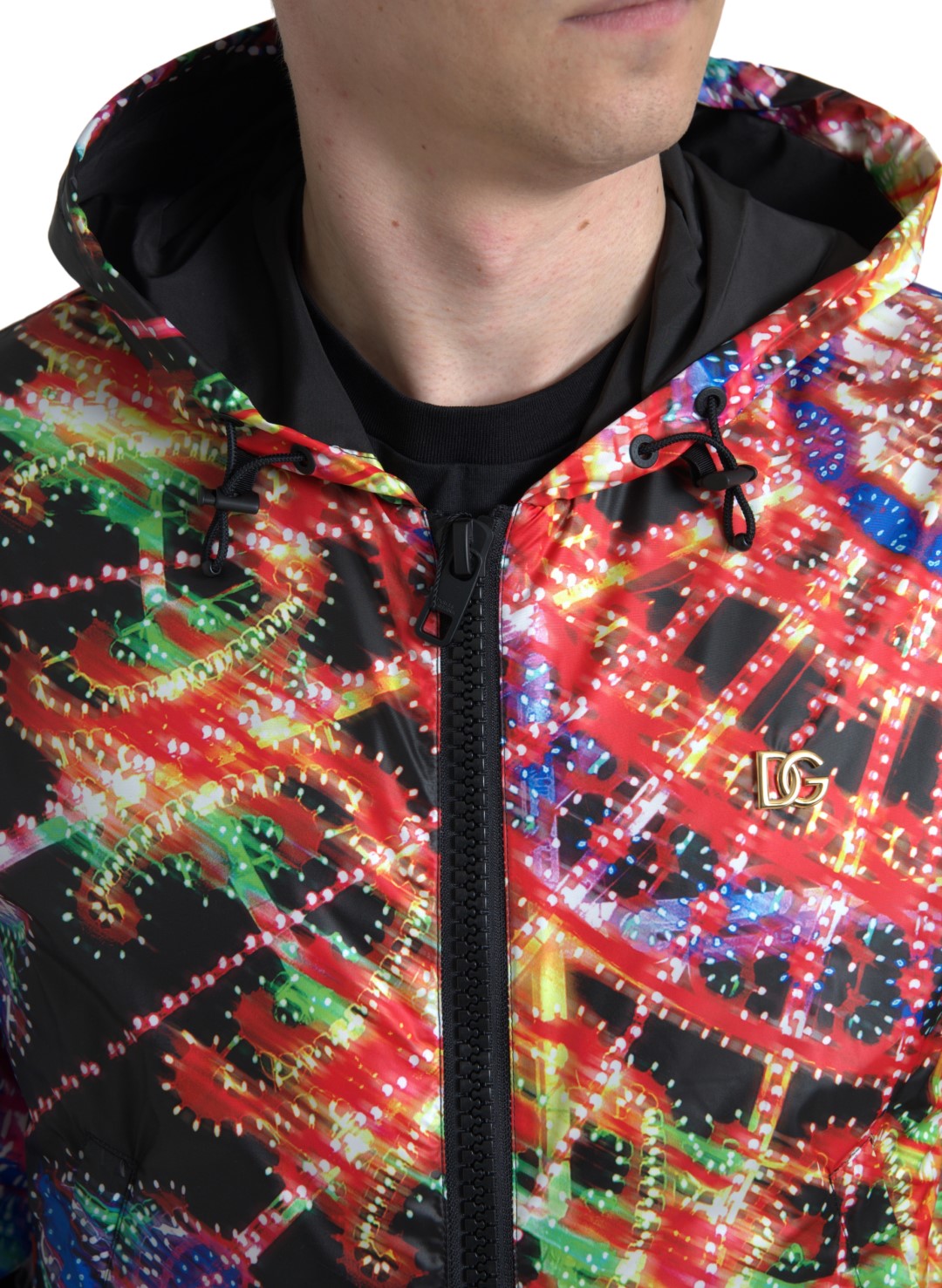 Dolce & Gabbana Sweat-shirt à capuche multicolore