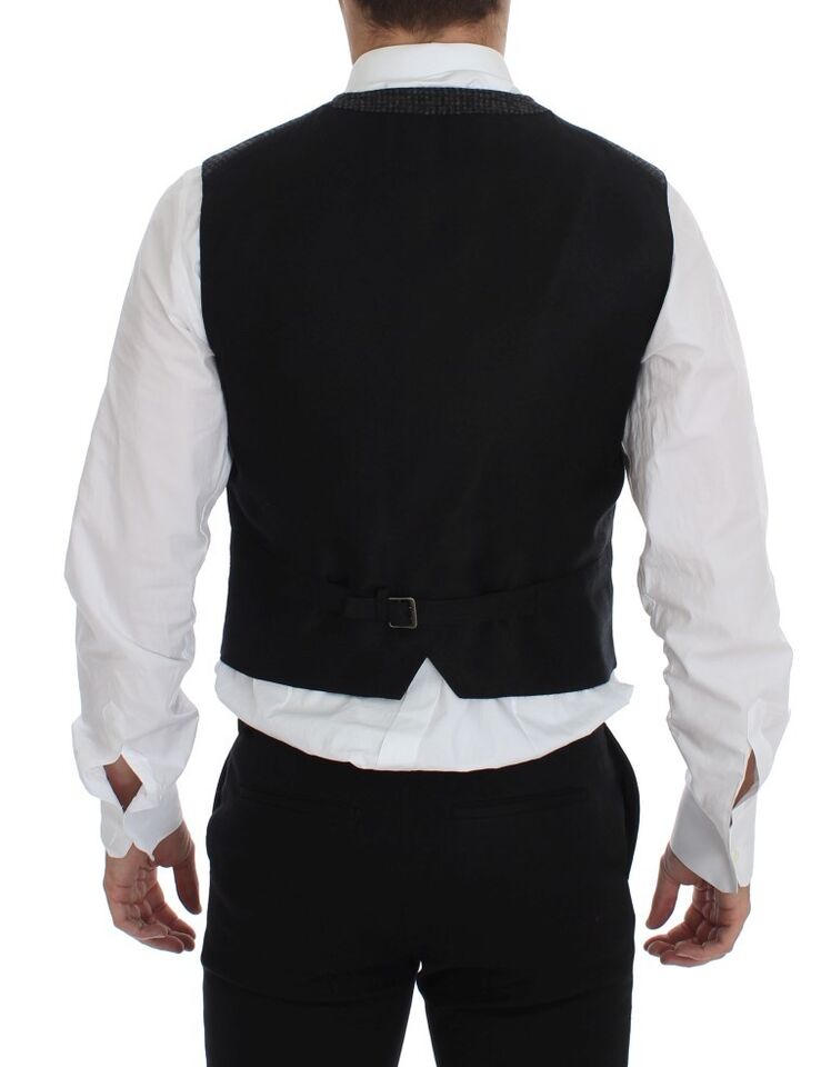 Dolce & Gabbana Gilet en Laine Grise
