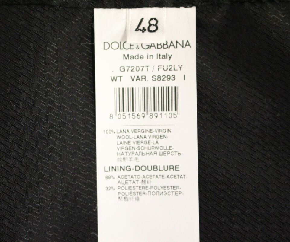 Gilet de Costume Dolce & Gabbana en Laine Grise