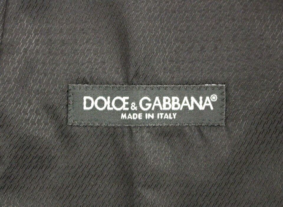 Gilet de Costume Dolce & Gabbana en Laine Grise