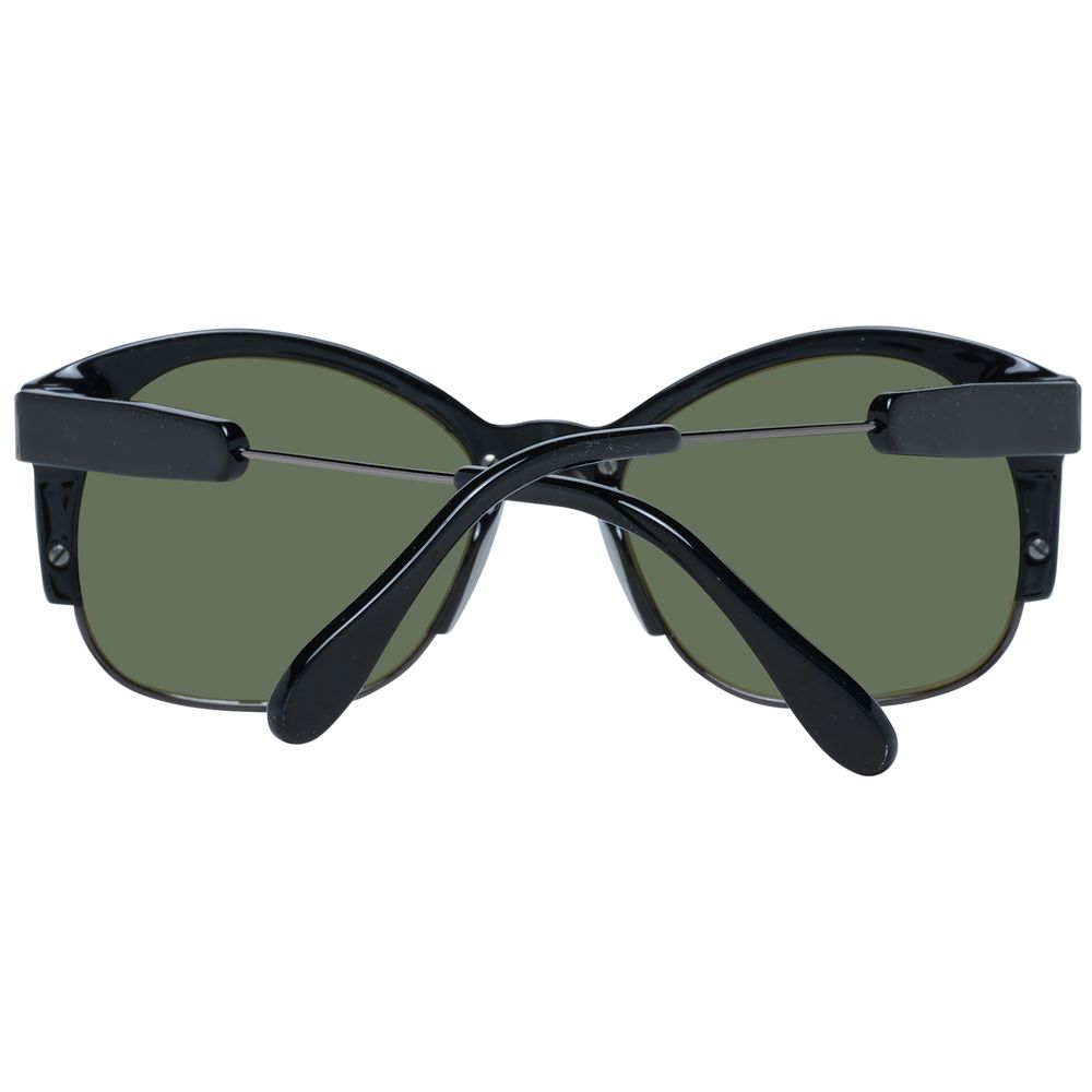 Schwarze Unisex-Sonnenbrille Serengeti