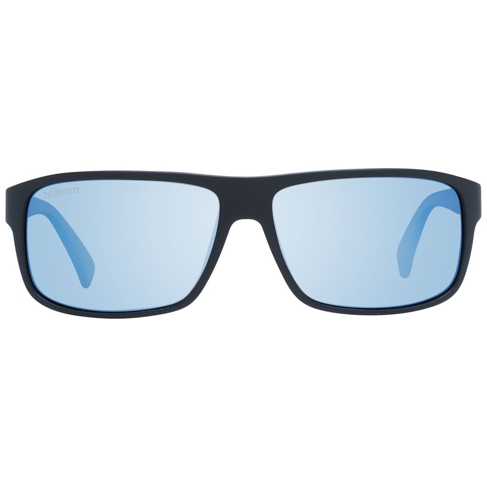 Schwarze Unisex-Sonnenbrille Serengeti