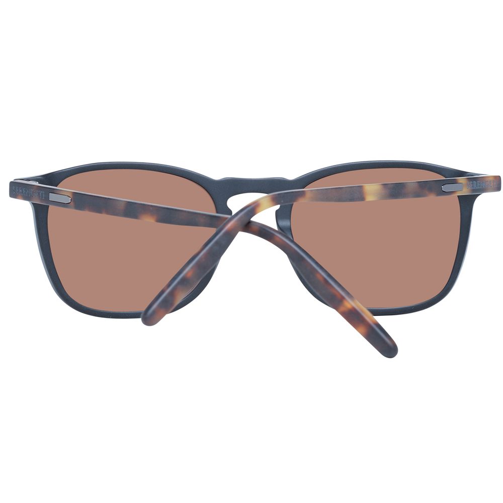 Schwarze Unisex-Sonnenbrille Serengeti