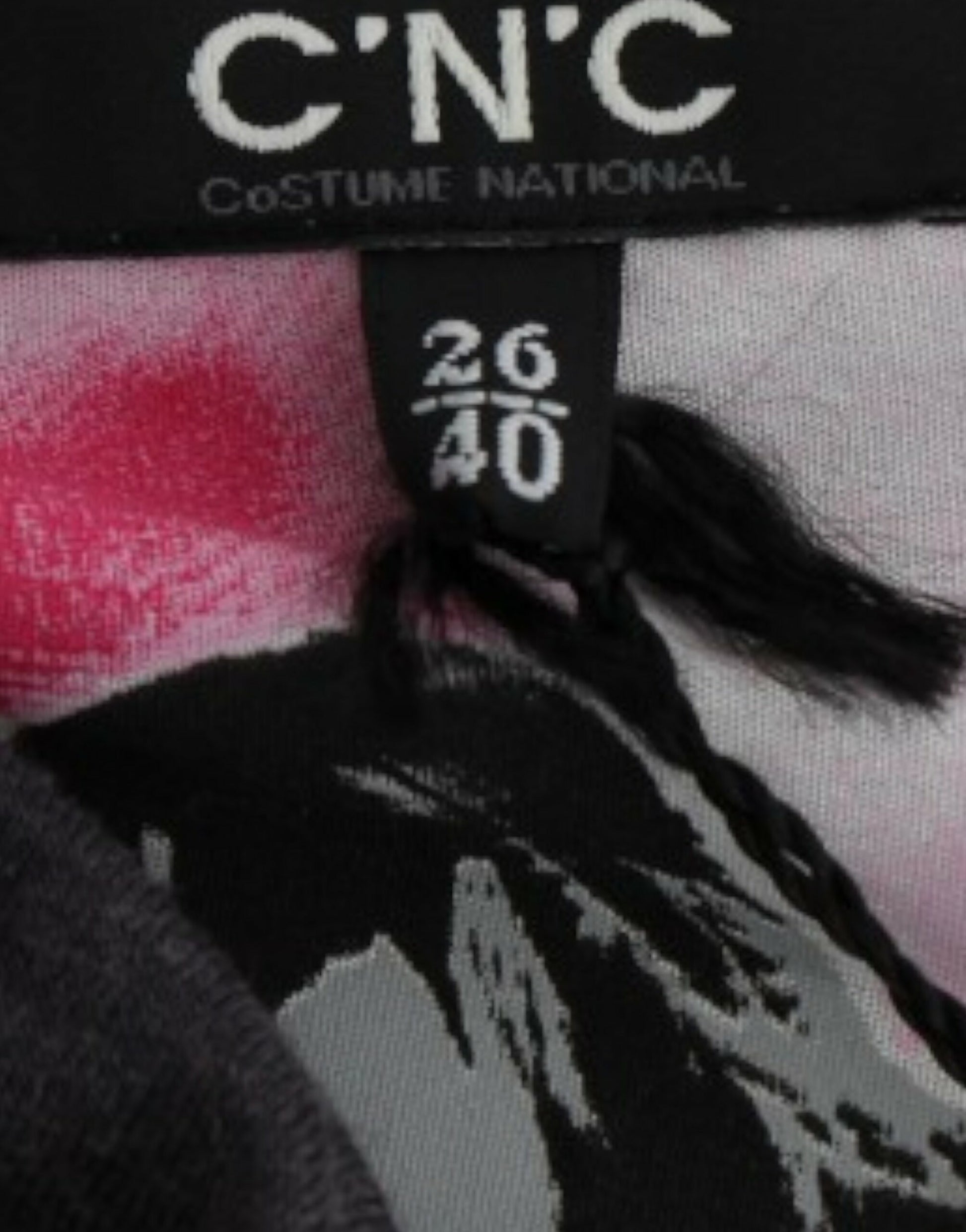 Robe évasée en maille grise Costume National