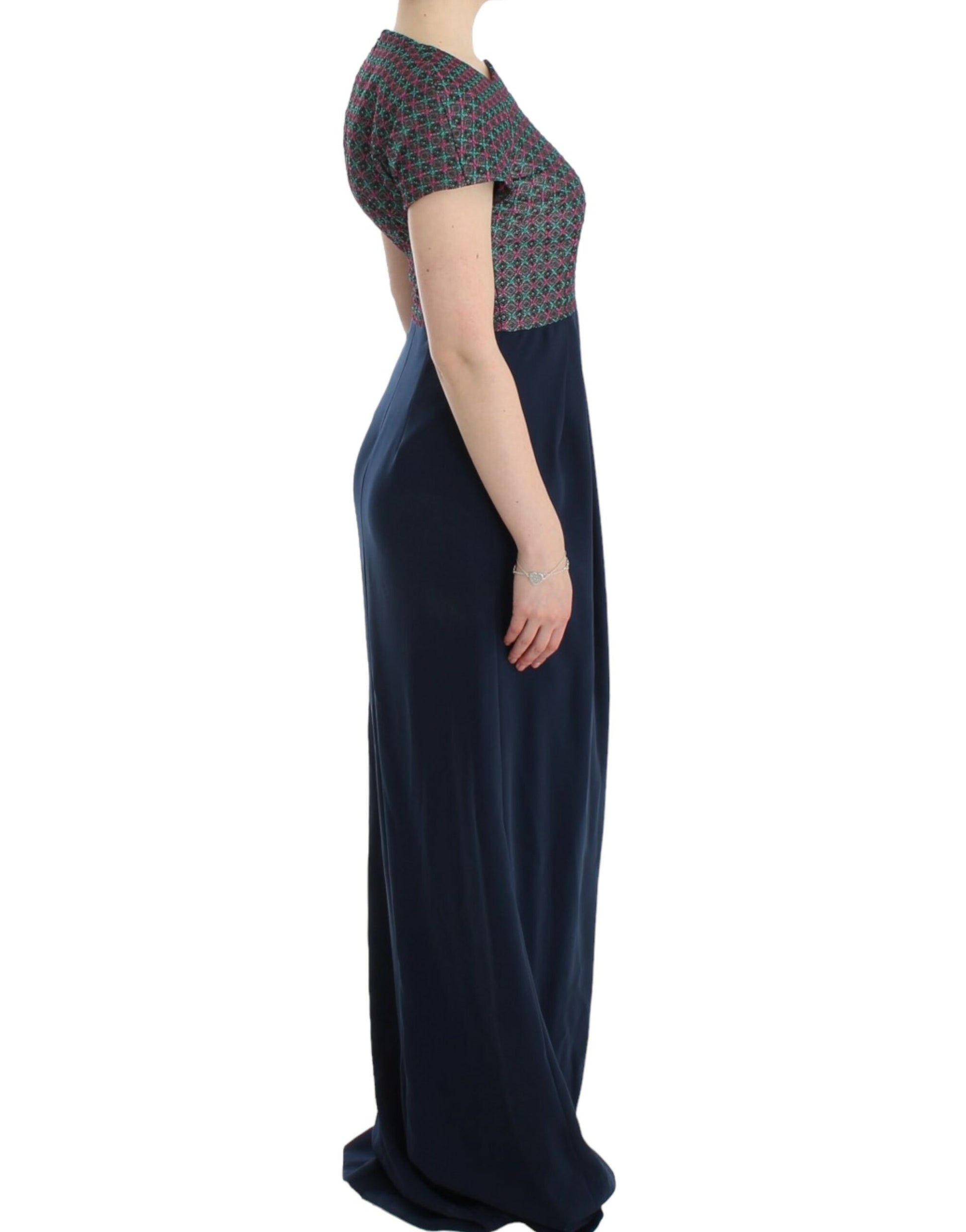 CO|TE Mehrfarbiges Doris Kurzarmkleid