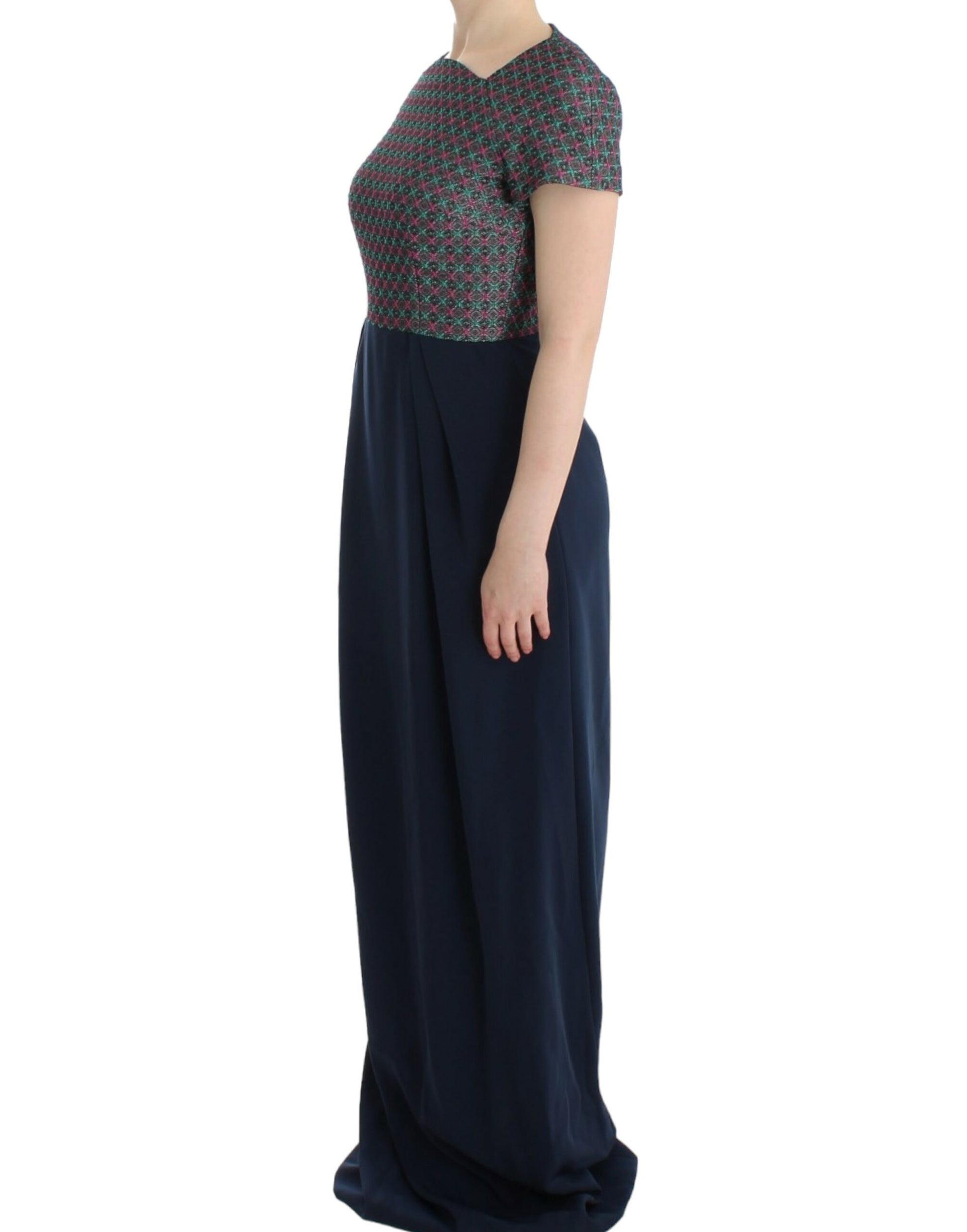 CO|TE Mehrfarbiges Doris Kurzarmkleid