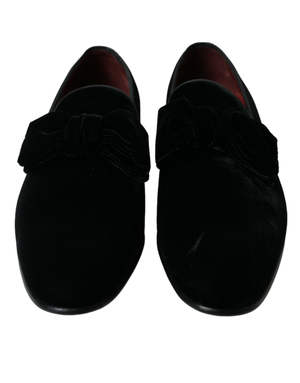 Mocassins en velours noir Dolce & Gabbana Chaussures habillées