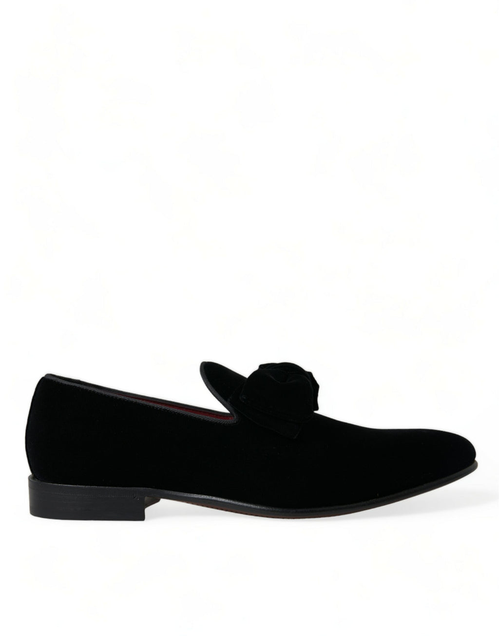 Mocassins en velours noir Dolce & Gabbana Chaussures habillées