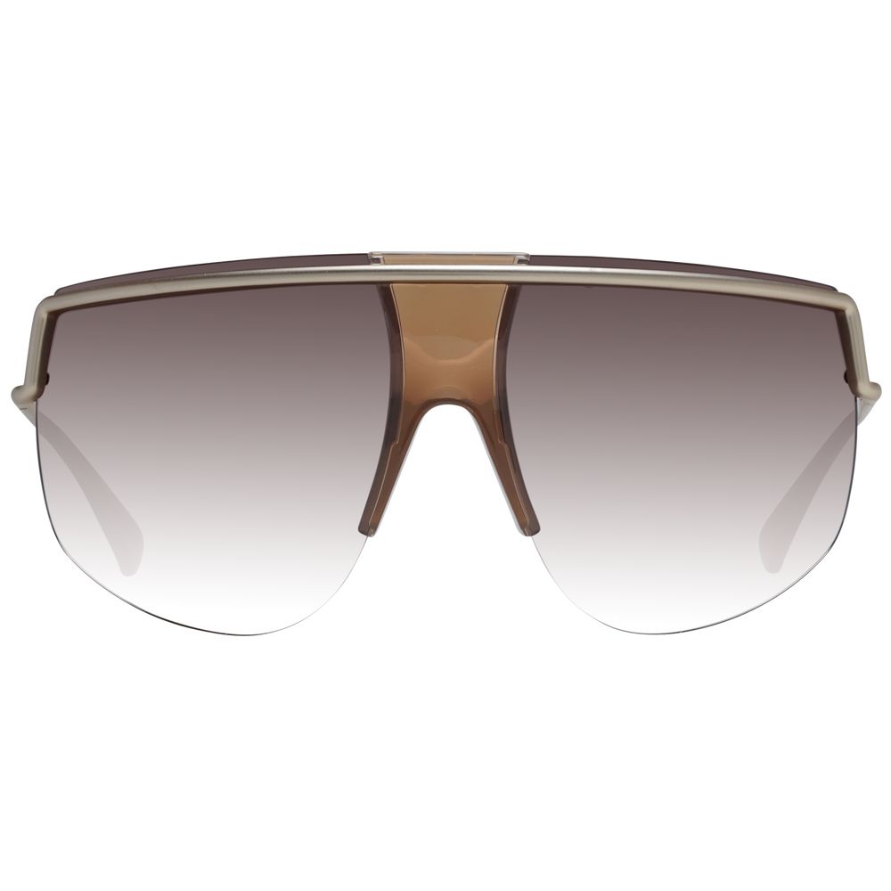 Lunettes de soleil Max Mara en métal doré