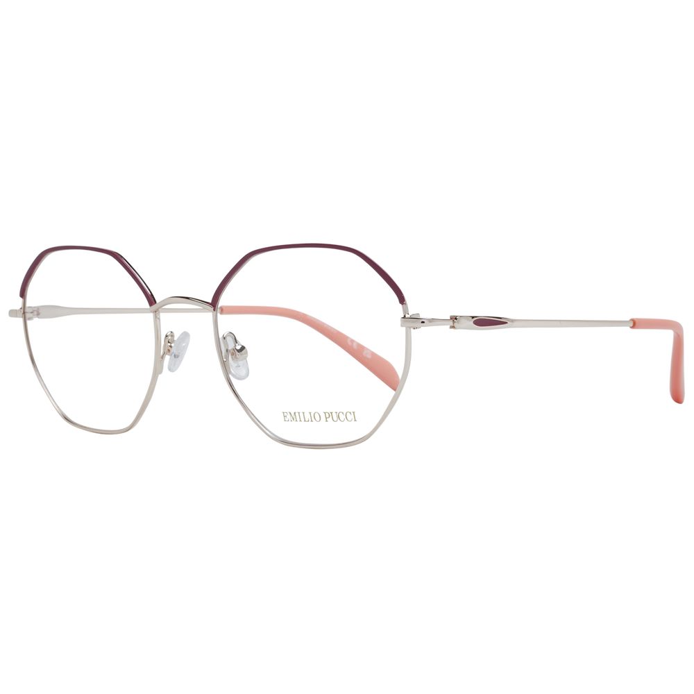 Lunettes (monture) en métal multicolore Emilio Pucci
