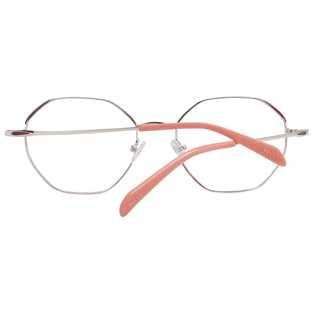 Lunettes (monture) en métal multicolore Emilio Pucci