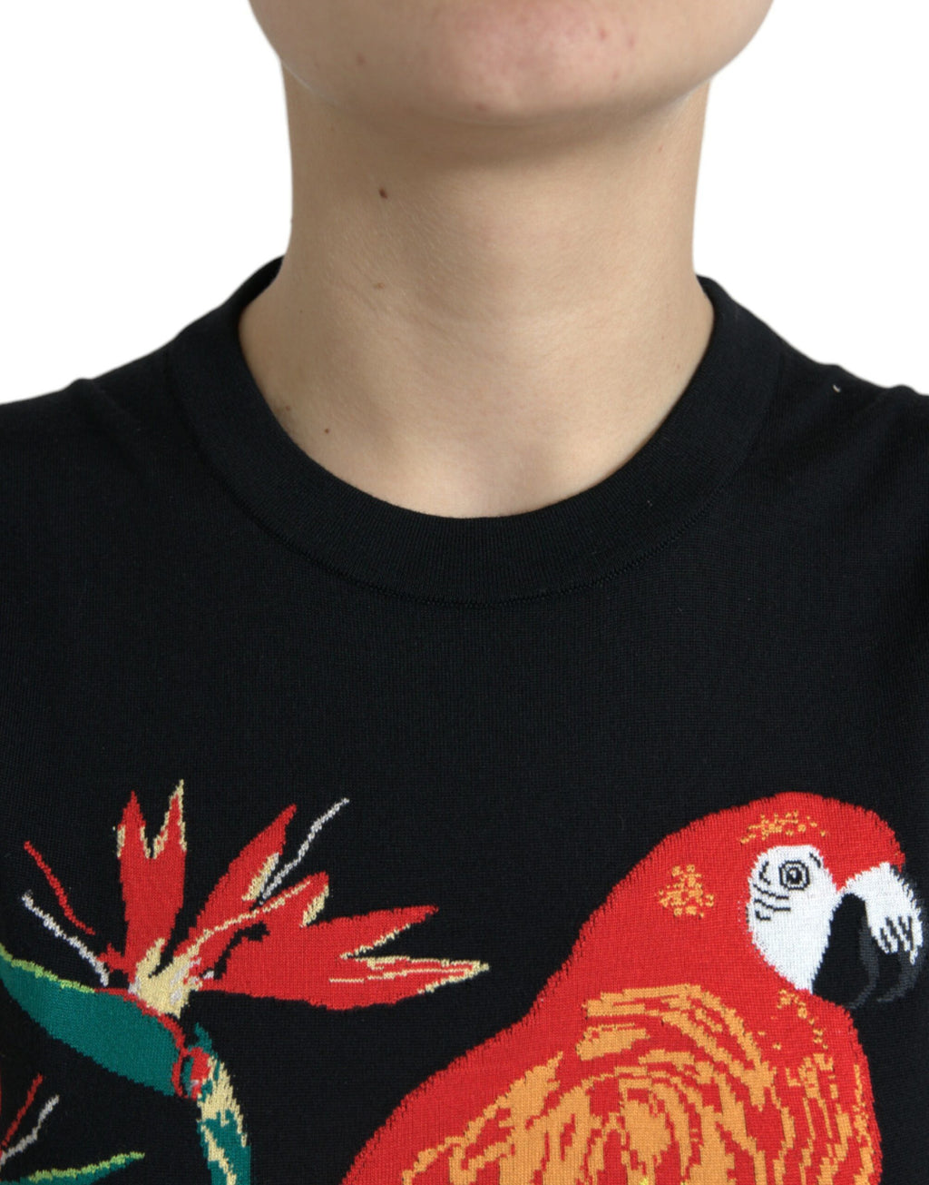Débardeur sans manches à col rond Dolce & Gabbana Black Jungle