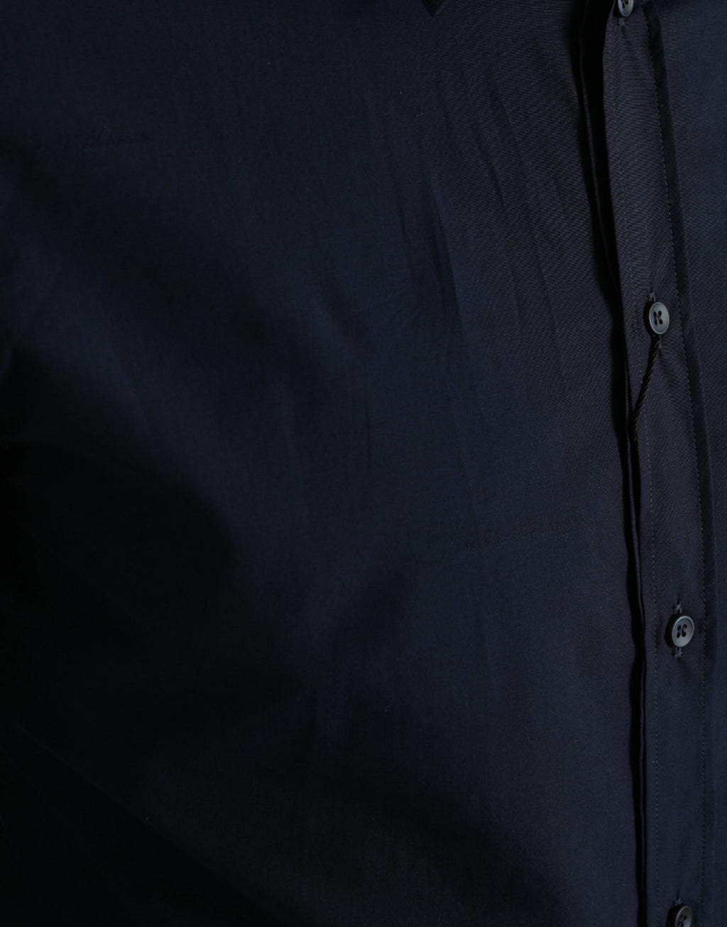 Chemise habillée Dolce & Gabbana GOLD bleu marine coupe slim