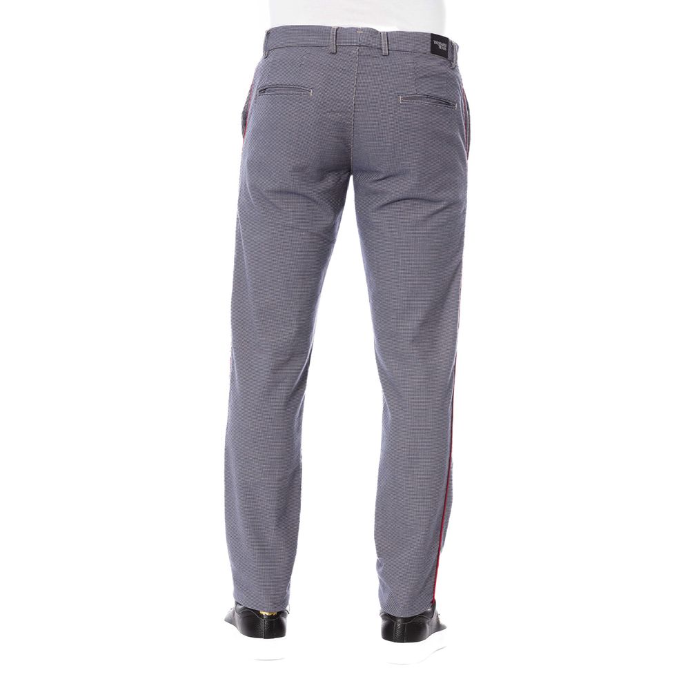 Trussardi Jeans Blue Casual Pants for Men detail view