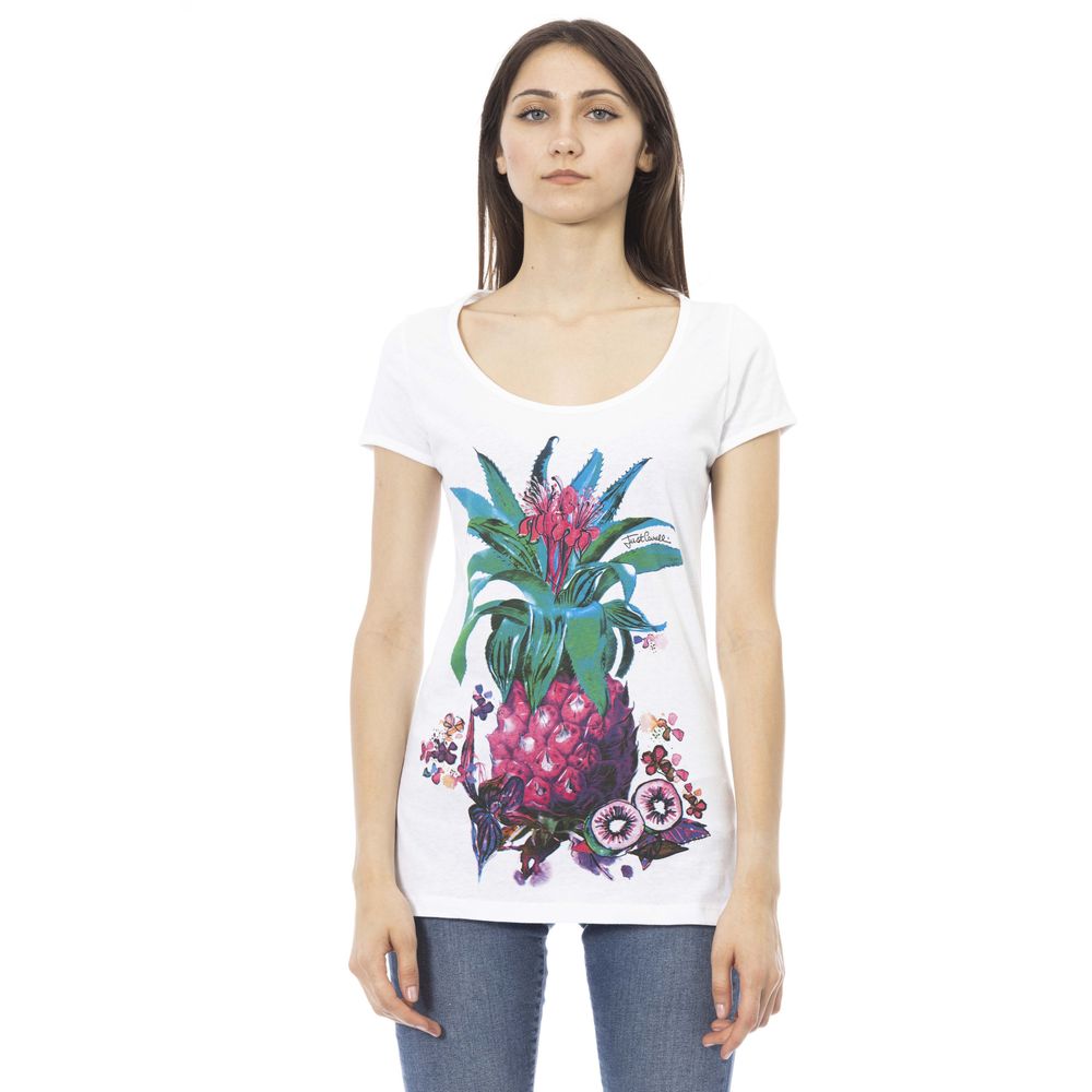 T-shirt Femme Coton Blanc Just Cavalli