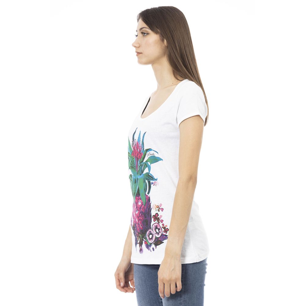 T-shirt Femme Coton Blanc Just Cavalli
