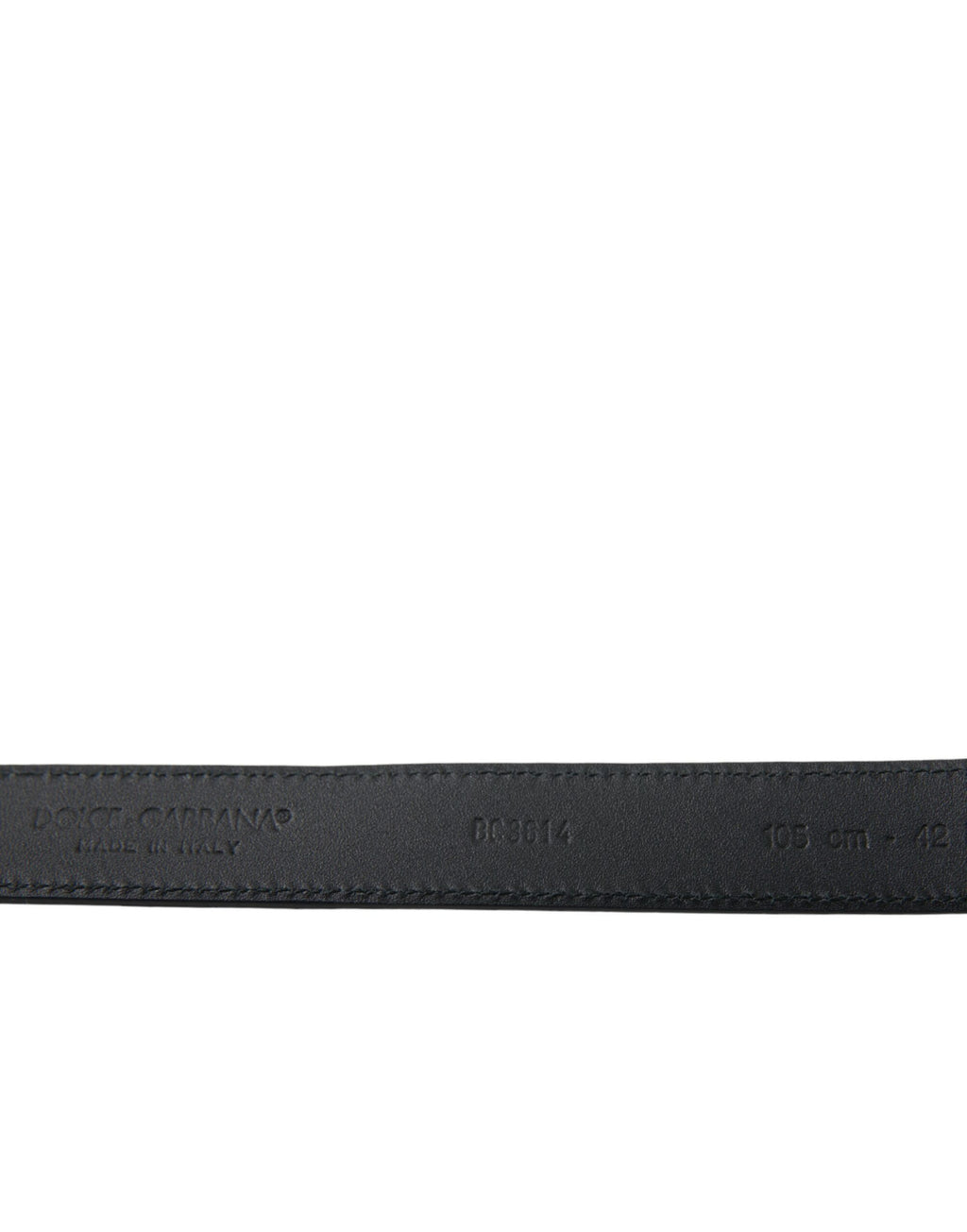 Ceinture Dolce & Gabbana en daim bleu avec boucle en métal doré