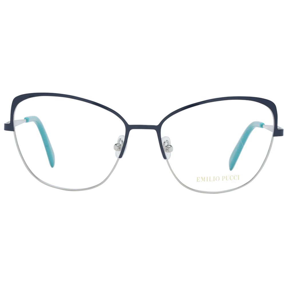 Lunettes Emilio Pucci en métal bleu (Monture)