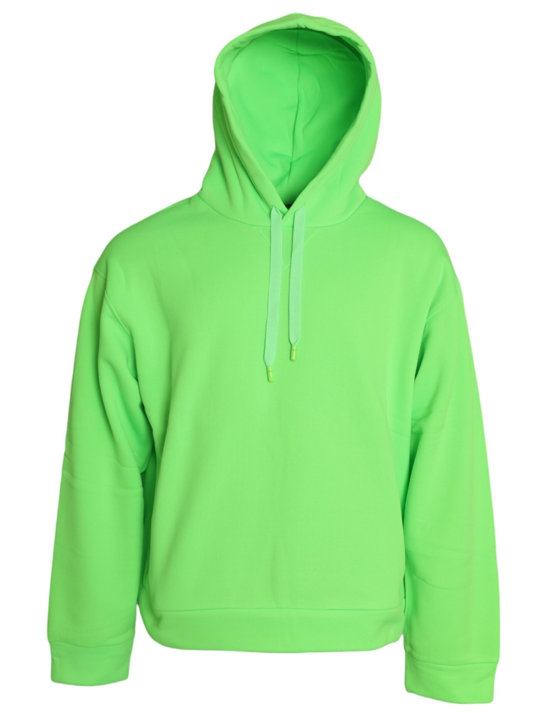 Haut à capuche vert fluo Dolce & Gabbana Pull-over