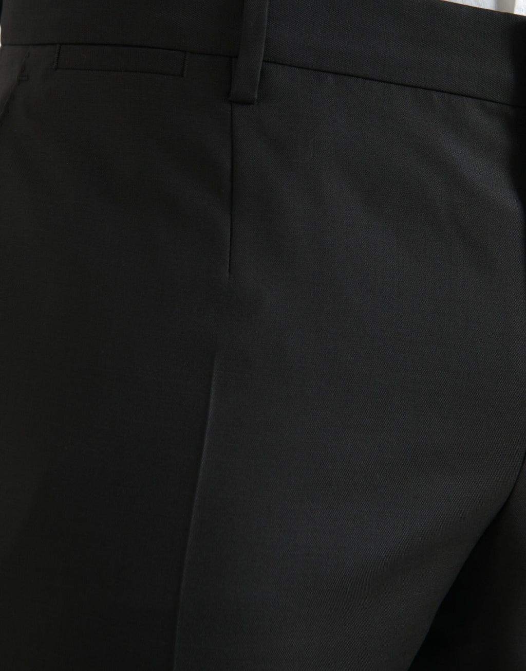Pantalon skinny Dolce & Gabbana en laine et soie noires