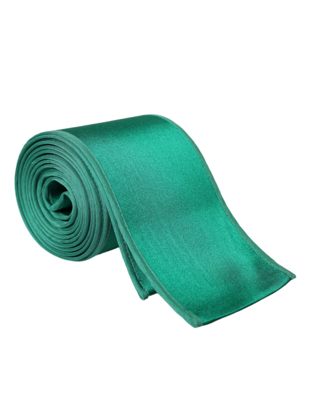 Ceinture Femme Dolce & Gabbana en Soie Satinée Verte