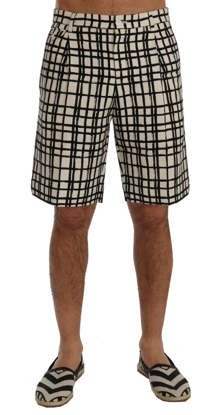 Dolce & Gabbana White Knee Length for Men