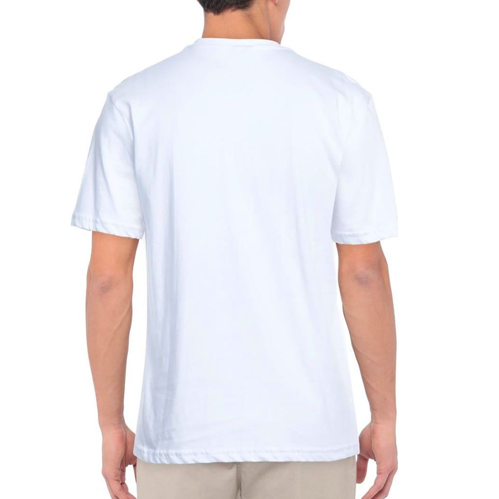 North Sails – Baumwoll-T-Shirt mit Logo in strahlendem Weiß