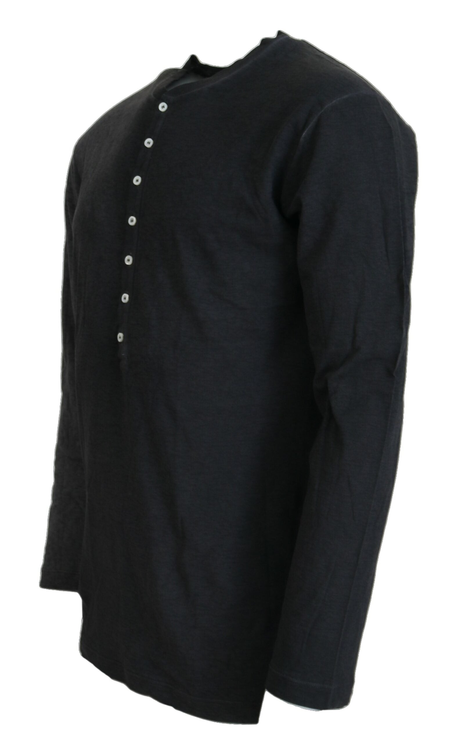 Pull en coton et lin noir à manches longues Dsquared²