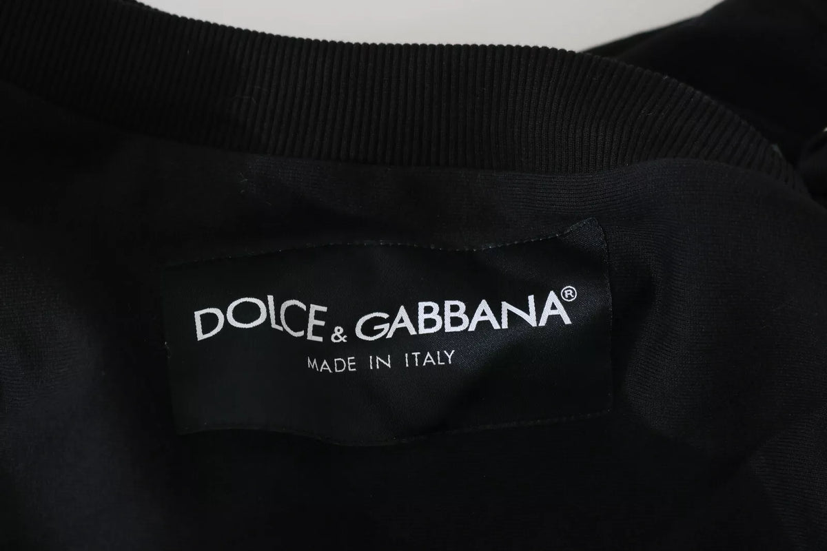 Pull à capuche à paillettes DG Dolce & Gabbana