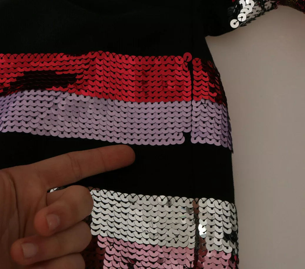 Pull à capuche à paillettes DG Dolce & Gabbana