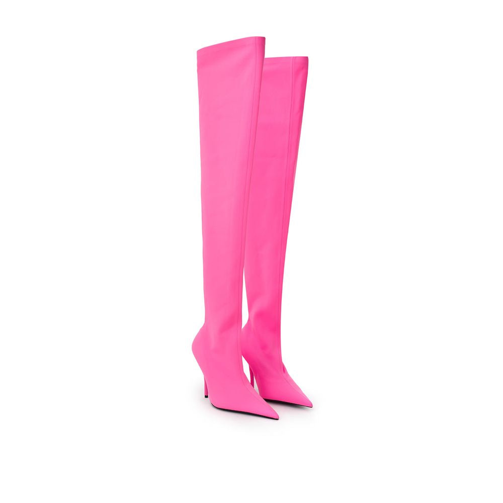 Botte Balenciaga en polyester rose