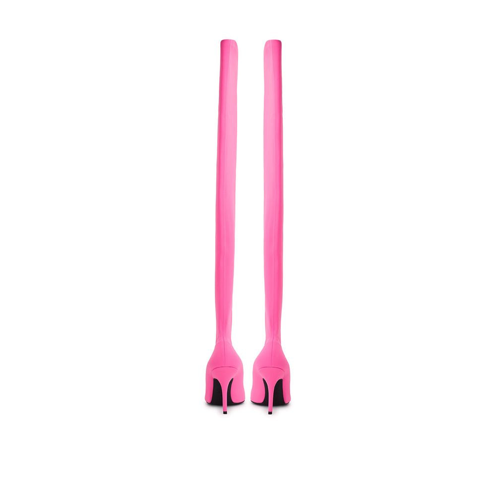 Botte Balenciaga en polyester rose