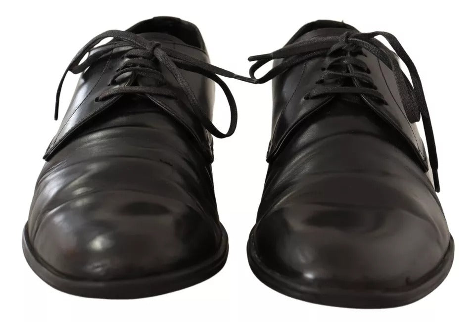 Chaussures habillées de ville Dolce & Gabbana en cuir noir