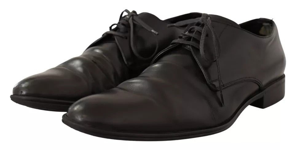 Chaussures habillées de ville Dolce & Gabbana en cuir noir