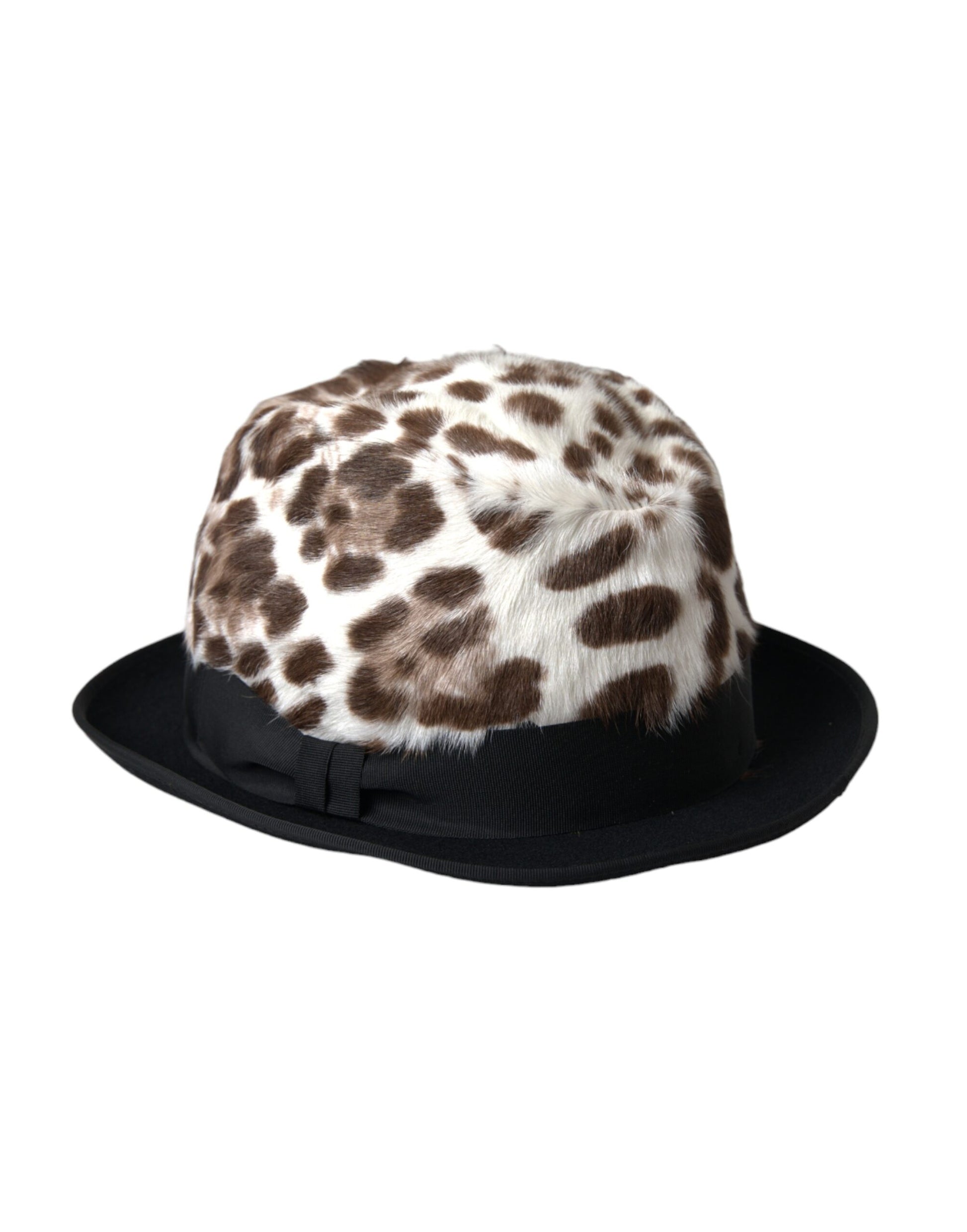Chapeau Fedora Femme Léopard Multicolore Dolce & Gabbana