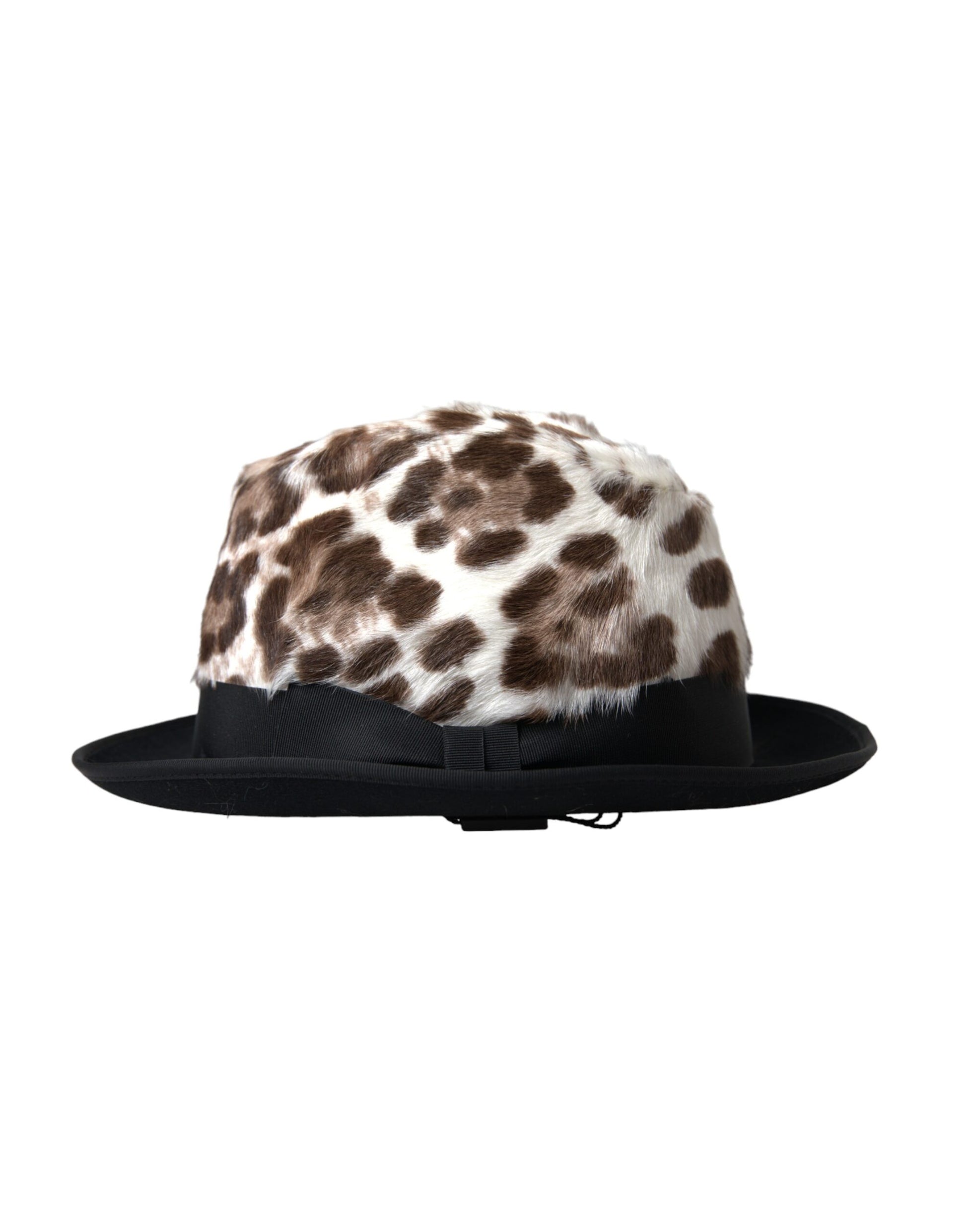 Chapeau Fedora Femme Léopard Multicolore Dolce & Gabbana